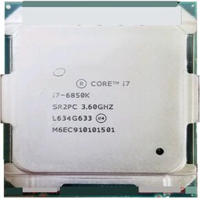 CPU c I7 6850 K Processor I7-6850K 3.60 GHz 15 M 6-Core Socket2011-3 Gratis Pengiriman in Kuwait