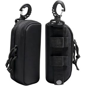 Tactical Molle Glasses Pouch - Hard Shell Eyeglass Case with Clip, Portable Sunglasses Case for Outdoor Use in Kuwait