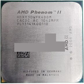A ph II X4 830 2.8GHz/6MB /4 c Quad-Core CPU Desktop X4-830 GHz Soket AM3 in Kuwait