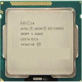 معالج Xeon E3-1245V2 E3 1245 V2 رباعي c وحدة المعالجة المركزية 3.4 جيجا هرتز LGA 1155 8 ميجابايت SR0P9 E3-1245v2 in Kuwait