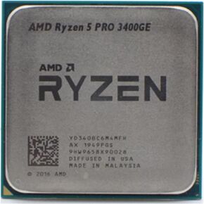 معالج وحدة المعالجة المركزية AR 5 PRO 3400GE R5 3, جيجا هرتز رباعي النواة Ocho-Hilo De 35 وات YD340BC6M4MFH Hembra AM4 in Kuwait