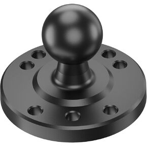 OHLPRO 1 inch Ball Mount Base with 7-Hole AMPS Round Plate Mounting Adapter Compatible with RAM Mounts B Size Double Socket Arm and Devices Compatible with 1" Ball in Kuwait