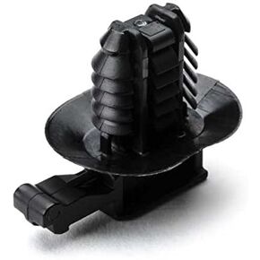 HellermannTyton 151-01108 مشبك موصل CCOVAL2 مع فتحة بيضاوية لشجرة التنوب، PA66HIRHS، أسود، 5000/ctn in Kuwait