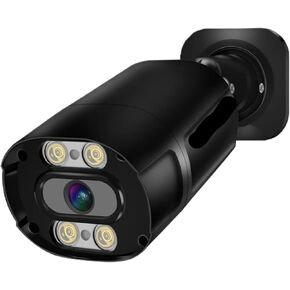 UltraHD 4K 8MP Outdoor Security IP Turret PoE Camera 3840x2160 100ft Double Light Human Detection Color Full Night Vision(8mm,4MP Double Light 12V) in Saudi Arabia