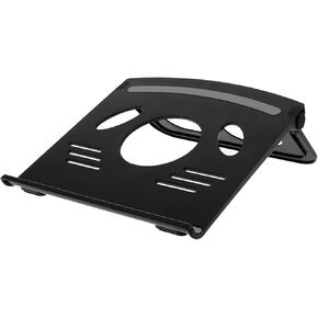 OUNONA Portable Laptop Stand for Desk with Foldable Gray Desktop Holder, Adjustable Cooling Riser Compatible with Notebooks, for Office and Home Use in Kuwait