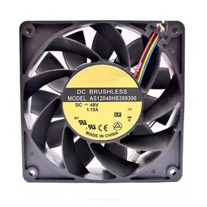 AS12048HB389300 DC 48V 1.15A 120x120x38mm 4-Wire Cooling Fan in Kuwait