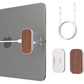 Magnetic Wireless Charger for iPad Pro 11 (1st/2nd/3rd/4th) & iPad Air 11 (M2/M3) & iPad Air 10.9 (4th/5th), 18W Fast Charging Smart Connector Alloy Wireless Charging Pad with USB-C Cord Cable in Kuwait