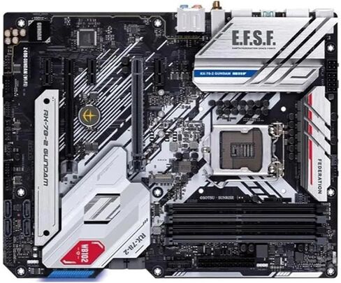 اللوحة الأم للكمبيوتر الشخصي مناسبة للوحة الأم Asus Z490-GUNDAM WIFI Z490 DDR4 LGA 1200 in Kuwait