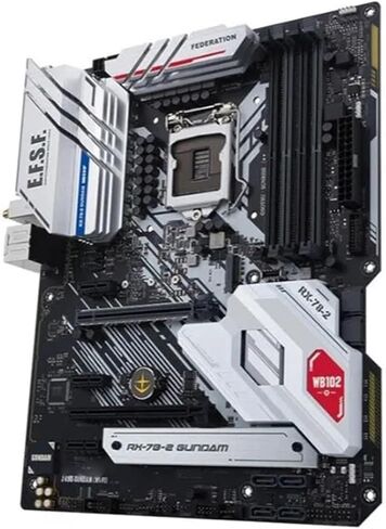 اللوحة الأم للكمبيوتر الشخصي مناسبة للوحة الأم Asus Z490-GUNDAM WIFI Z490 DDR4 LGA 1200 in Kuwait