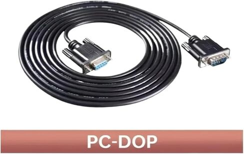 PC-DOP شاشة تعمل باللمس المنفذ التسلسلي كابل البرمجة RS232 9Pin أنثى إلى 9 دبوس ذكر in Kuwait