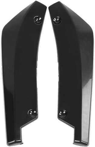 مفسد جسم السيارة ، زوج واحد من السيارات العالمية المعدلة في Canard Canard Diffuser Spoiler Flitter Fins (Black) in Saudi Arabia