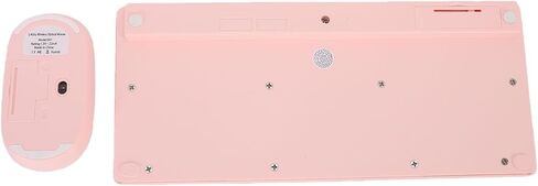 Dpofirs Korean Wireless Keyboard and Mouse, Cute Silent Keyboard Mouse Combo for PC Laptop Computer, 78 Keys, Korean & Qwert Layout in Kuwait