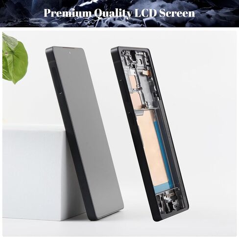 OLED لشاشة Samsung S25 Ultra البديلة لشاشة Samsung S25 Ultra LCD لـ SM-S938U SM-S938U1 مجموعة قطع غيار محول الأرقام لشاشة تعمل باللمس مع إطار (أسود، حجم صغير) in Kuwait