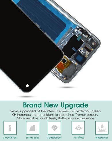 Original for Samsung Galaxy S10e Screen Replacement for Samsung S10e LCD Digitizer Repair Kits for SM-G970U Screen Replacement Touch Display Assembly with Frame (Blue) in Kuwait