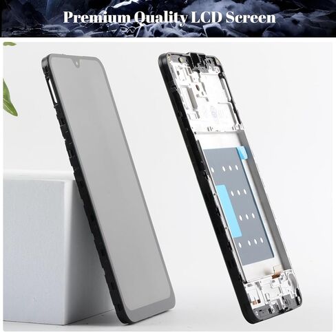 استبدال شاشة SRJTEK OLED لهاتف Samsung Galaxy A17 5G بإطار 6.7 بوصة - FHD+ مجموعة كاملة من محول الأرقام للشاشة (إطار أسود) تناسب SM-A176B/SM-A176B/DS + أدوات إصلاح احترافية كاملة in Kuwait