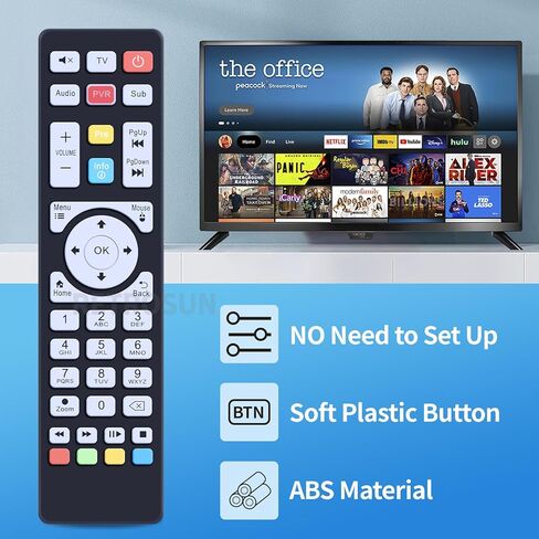 New Replacement Remote Control for MAX TV Gold 5G Plus, for Maxytec Infinity Pro Global Plus TV Pro Box in Kuwait