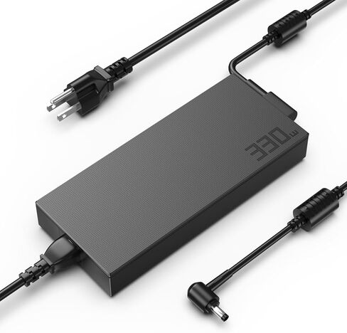 330W Laptop Charger Compatible with ASUS ROG Strix Scar 18 G834 17 16 G634 2024 G18 G16 G17 G15 G733 G814 Zephyrus Duo 16 & G18/G733/G634 a22-330p1a Laptops Replacement Power Cord in Kuwait