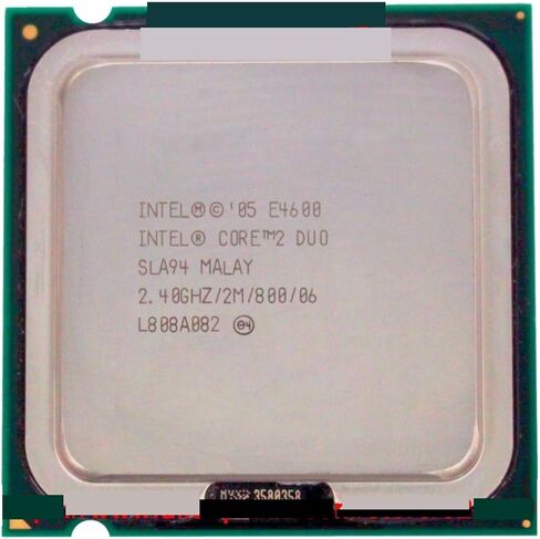 معالج CPU c 2 Duo E4600 .40 جيجا هرتز 2 متر 800 ميجا هرتز مقبس ثنائي النواة 775 شحن سريع للخارج in Kuwait