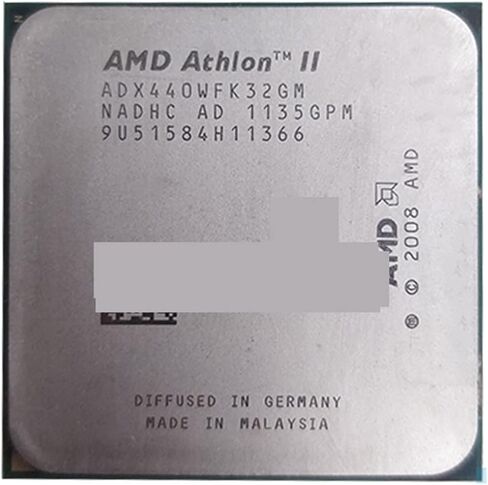 معالج A A II X3 440 X3-440 3 جيجا هرتز وحدة المعالجة المركزية Tiga Inti Soket Tegak Lurus AM3 938PIN in Kuwait