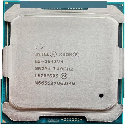 Xeon CPU E5-2643V4 SR2P4 3.40GHz 6-Cores 20M LGA2011-3 E5-2643 V4 Processor E5 2643V4 2643 in Kuwait