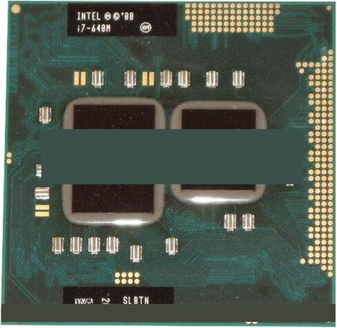 c I7 640M 2.8GHz I7-640M Dual-Core Processor PGA988 SLBTN Mobile CPU Laptop in Kuwait