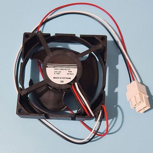 مروحة تبريد U92C12MS1B3-52 لأجزاء ثلاجة سامسونج DA81-06013A 12 فولت 0.16A in Kuwait