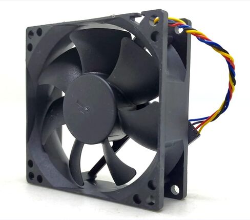 DS08025R12U DC12V 0.70A 80X80X25mm مروحة تبريد 4 أسلاك 8025 مم in Kuwait