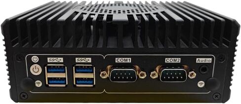 كمبيوتر صناعي صغير بدون مروحة 5200U، بدون ذاكرة وصول عشوائي، بدون SSD، جيجابت إيثرنت، شاشة مزدوجة HD VGA، 2 RS232 COM، شبكة WiFi مزدوجة النطاق، فتحة بطاقة SIM، كمبيوتر صغير Win 10 in Kuwait
