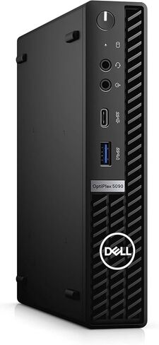 كمبيوتر سطح المكتب Dell OptiPlex 5090 Mini Business، 6-Core i5-10500T، ذاكرة وصول عشوائي 16 جيجابايت، 512 جيجابايت SSD، ماوس، لوحة مفاتيح، Windows 11 Pro (متجدد) in Kuwait