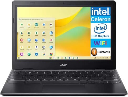 acer Chromebook 311 CBOA311-1H-C90F 11.6" HD Display (Intel Celeron N4500 Dual-Core, 4GB LPDDR4X RAM, 64GB eMMC, Intel UHD Graphics, Bluetooth, Wi-Fi, Chrome OS) (Renewed) in Kuwait