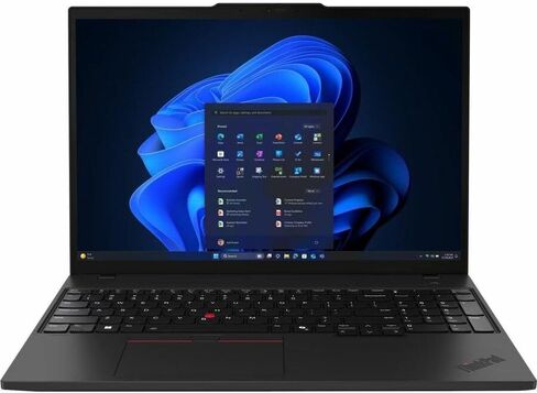 Lenovo ThinkPad T16 Gen 4 21QE007TUS نوت بوك بشاشة لمس 16 بوصة - WUXGA - Intel Core Ultra 7 265U - تقنية vPro - 32 جيجا بايت - 1 تيرابايت SSD - لوحة مفاتيح باللغة الإنجليزية - أسود in Kuwait
