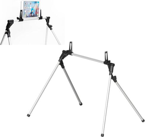 حامل هاتف iPad اللوحي للسرير والأريكة والشاطئ، قابل للدوران 360 درجة، عرض 0-12.9 بوصة، ارتفاع 40 سم، حامل قابل للطي للنزهات والتخييم والأنشطة الخارجية الأخرى in Kuwait