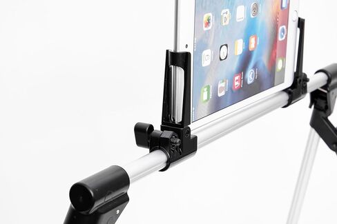 حامل هاتف iPad اللوحي للسرير والأريكة والشاطئ، قابل للدوران 360 درجة، عرض 0-12.9 بوصة، ارتفاع 40 سم، حامل قابل للطي للنزهات والتخييم والأنشطة الخارجية الأخرى in Kuwait