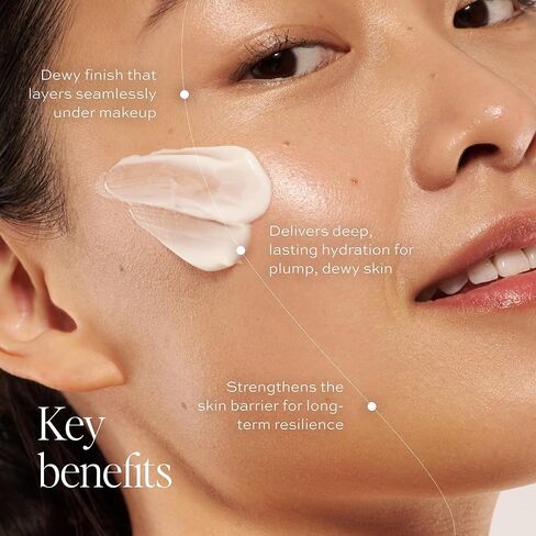DIME Beauty Dewy Day Cream, Light moisturizer with Rosehip and Tremella Promoting Collagen and Elastin Growth, 1 Count in Saudi Arabia