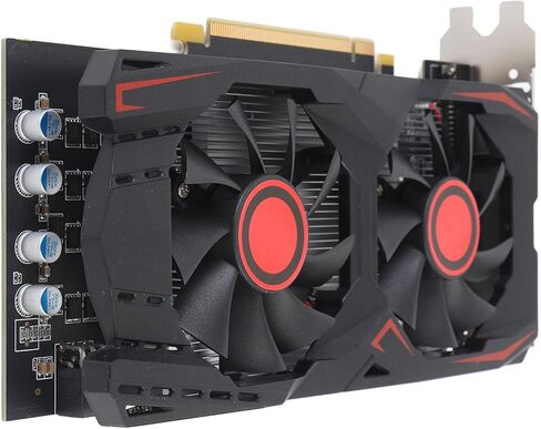 بطاقة رسومات Qinlorgo سعة 6 جيجابايت GDDR5، عرض ذاكرة 192 بت، تردد أساسي 783 ميجاهرتز، تبريد هادئ فعال، PCI Express 2.0، التوصيل والتشغيل، مع منافذ DVI VGA، لتحرير الفيديو أثناء العمل in Kuwait