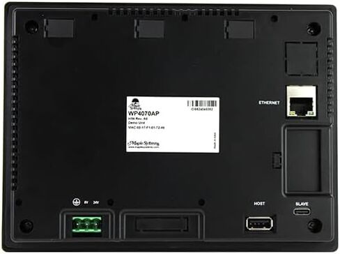 7" Capacitive Web HMI Panel, 1024x600 Display, 1000 nits Brightness, Class 1 Div 2 Rated, WP4070AP in Kuwait