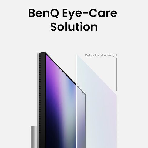 BenQ MA270U 27" 4K 3840x2160 Monitor for MacBook Pro/Air Dual USB-C Mac Color Match USB Hub Brightness & Volume Control on Mac Height & Tilt Adj Stand (Renewed) in Kuwait