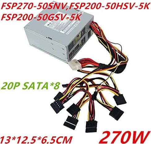 PSU لـ FSP DVR NVR SATA8 20P 270W مصدر الطاقة FSP270-50SNV FSP200-50HSV-5K FSP200-50GSV-5K FSP250-60GNV in Kuwait