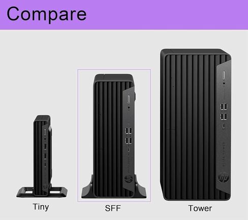 HP EliteDesk 805 G9 Small Form Factor Desktop • 16GB DDR5 RAM • 1TB SSD • Ryzen5 Processor(1.3 Times Faster Than Intel i7-1255U) • Dual Display Support(HDMI+DP) • RJ-45 • Windows 11 • Wired KB&Mouse in Kuwait