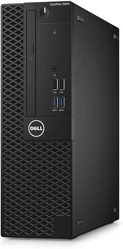كمبيوتر مكتبي Dell Optiplex 5050 SFF، Intel Core i7-7700 (3.6 جيجا هرتز-4.20 جيجا هرتز)، ذاكرة الوصول العشوائي 8 جيجا، 256 جيجا SSD، لوحة مفاتيح وماوس، USB، بلوتوث، واي فاي، HDMI، Windows 11 Pro (متجدد) in Kuwait