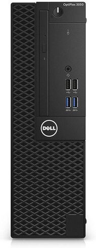 كمبيوتر مكتبي Dell Optiplex 5050 SFF، Intel Core i7-7700 (3.6 جيجا هرتز-4.20 جيجا هرتز)، ذاكرة الوصول العشوائي 8 جيجا، 256 جيجا SSD، لوحة مفاتيح وماوس، USB، بلوتوث، واي فاي، HDMI، Windows 11 Pro (متجدد) in Kuwait