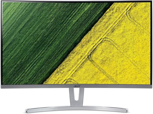 شاشة الألعاب المنحنية acer Nitro ED240Q Sbiip مقاس 23.6 بوصة بدقة Full HD 1920 x 1080 VA 1500R | AMD FreeSync Premium | معدل تحديث 165 هرتز | 1 مللي ثانية (VRB) | تصميم ZeroFrame | 1 × منفذ عرض 1.4 و2 × منافذ HDMI 2.0 in Kuwait