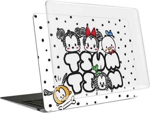 حقيبة كمبيوتر محمول Skinit Plus متوافقة مع جهاز MacBook Air 15in (2023) - تصميم فني لشخصيات Disney Tsum Tsum مرخص رسميًا in Kuwait