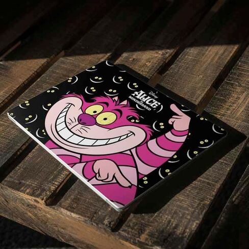 غلاف كمبيوتر محمول من Skinit متوافق مع جهاز Surface Laptop 2 - تصميم Disney Alice in Wonderland Cheshire Cat المرخص رسميًا in Kuwait