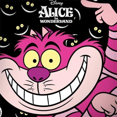Skinit Decal Laptop Skin Compatible with Inspiron 17 & 1750 - Officially Licensed Disney Alice in Wonderland Cheshire Cat Design in Kuwait