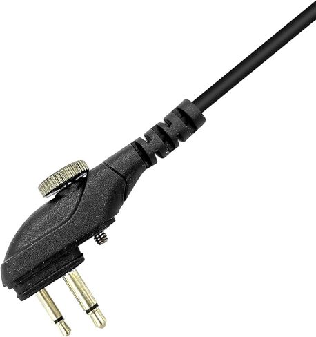 WODASEN 10 قطع BD502i سماعة أذن لاسلكية مع ميكروفون PTT D-Shape مع برغي لـ Hytera HYT BD502 BD552 BD552i PD502 PD502i PD562i PD402i PD482i RCA RDR2500 HYT TC-508 TC-580 TC-610 راديو in Kuwait