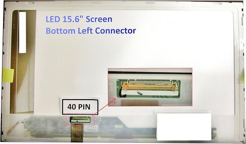 Toshiba SATELLITE C55-A5300 Laptop Screen 15.6 LED BOTTOM LEFT WXGA HD in Kuwait