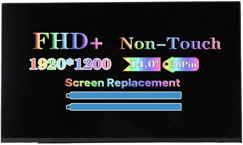 استبدال شاشة غير تعمل باللمس لجهاز Lenovo Thinkpad X1 Carbon Gen 9th 10th 11th 12th لجهاز Thinkpad T14 T14S 3RD 4TH 5TH GEN 14.0 بوصة FHD+1920 * 1200 30pins لوحة عرض LCD in Kuwait