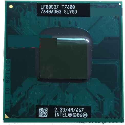 c Duo T7600 CPU 4M Cache,2.33GHz,667MHz FSB Scoket 478 Dual-Core Laptop Prosesor 945 Chipset in Kuwait