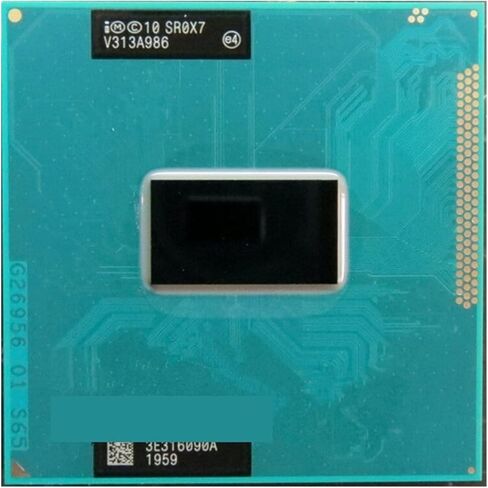 c I5 3380M 2.9G هرتز 3M Dual SR0X7 معالج الكمبيوتر المحمول وحدة المعالجة المركزية PGA 988 Pin Soket G2 I5-3380M in Kuwait